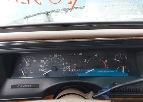 1994 Buick Park Avenue из США, поврежденный, VIN 1G4CW52L8RH616166